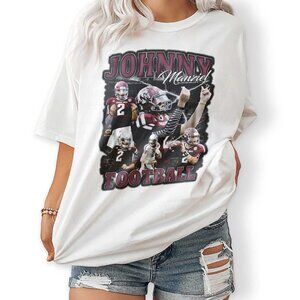 Vintage 90s Graphic Style Johnny Manziel Shirt